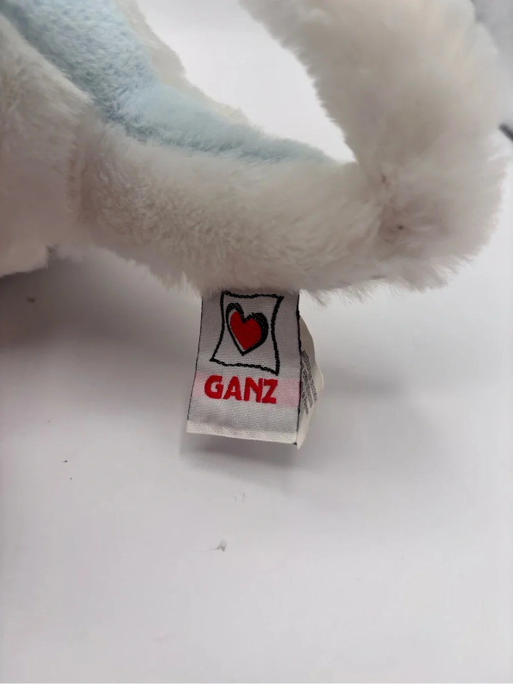 Webkinz Ice Dragon with Sealed Secret Code Tag White Stuffed Animal Ganz READ - Picture 9 of 16